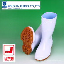 PVC injection boots for kitchen and food factory use. Manufactured by Kohshin Rubber. Made in Japan (safety rain boots)